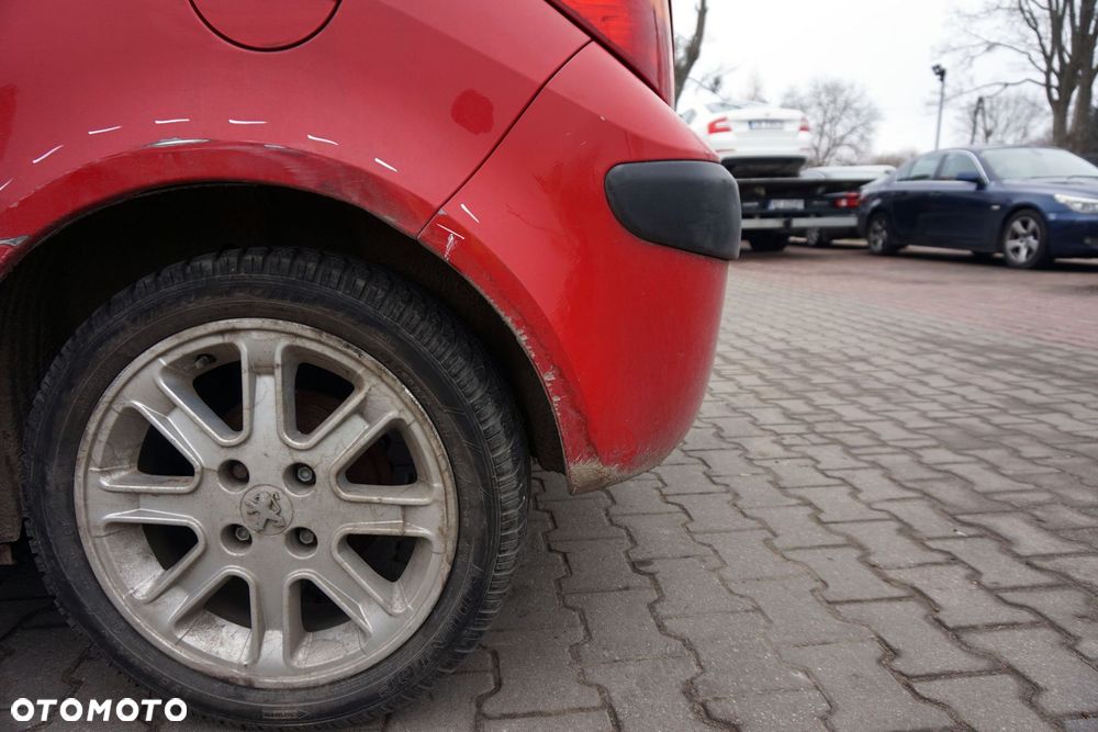 ZDERZAK TYLNY 1007  KKNB 7410V9 CZERWONY PEUGEOT 2005-2009 - 2