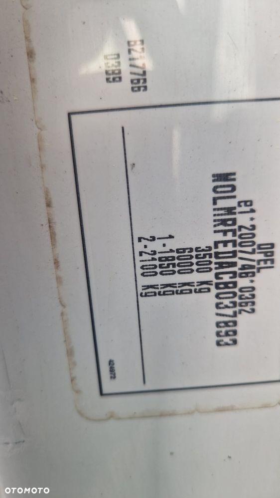 Opel MOVANO L1H1 Klima Elektryka Kamera Tempomat Furgon 3os Rury Serwis - 22