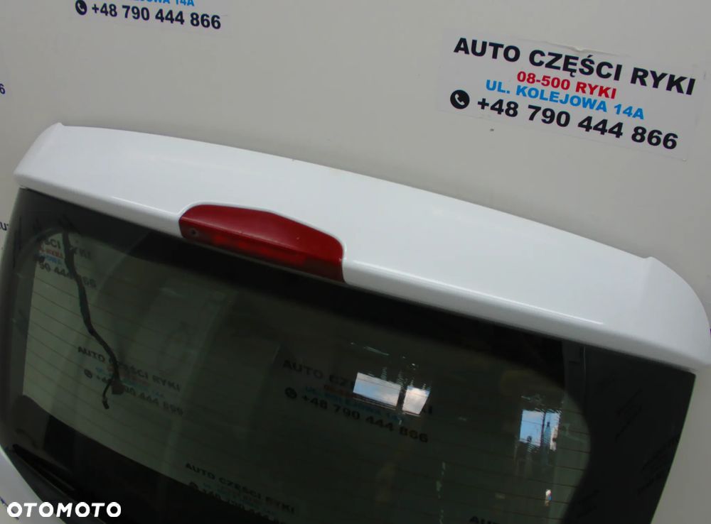 Opel Corsa D 3D HB Klapa Bagażnika Z474 Biała - 4