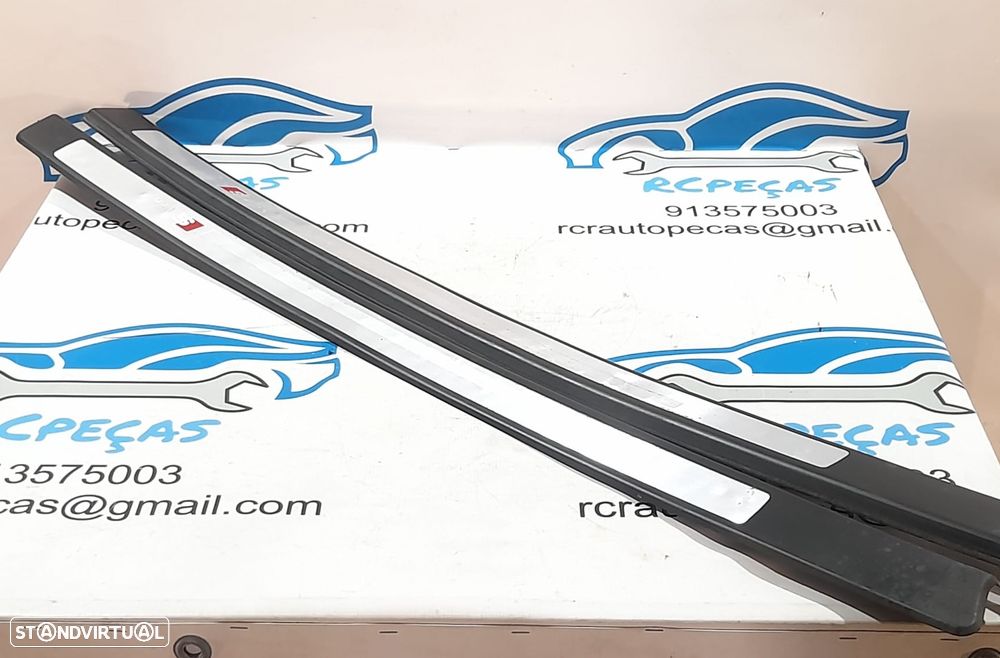 SOLEIRA SOLEIRAS PROTEÇÃO PLACA PLACAS PÉ PORTA FRENTE FRONTAL 8P3853492 8P3853492D 8P3853492F 8P3853491 AUDI A3 8P SLINE S-LINE S LINE