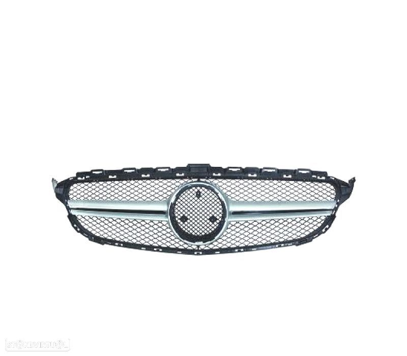 GRELHA FRONTAL MERCEDES W205 14-18 LOOK AMG C63 - 3