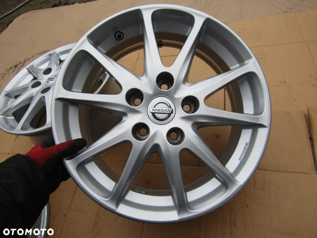 4x Felgi 16 Nissan Qashqai II Juke X-TRAIL Pulsar Leaf ET40 + czujniki TPMS - 15