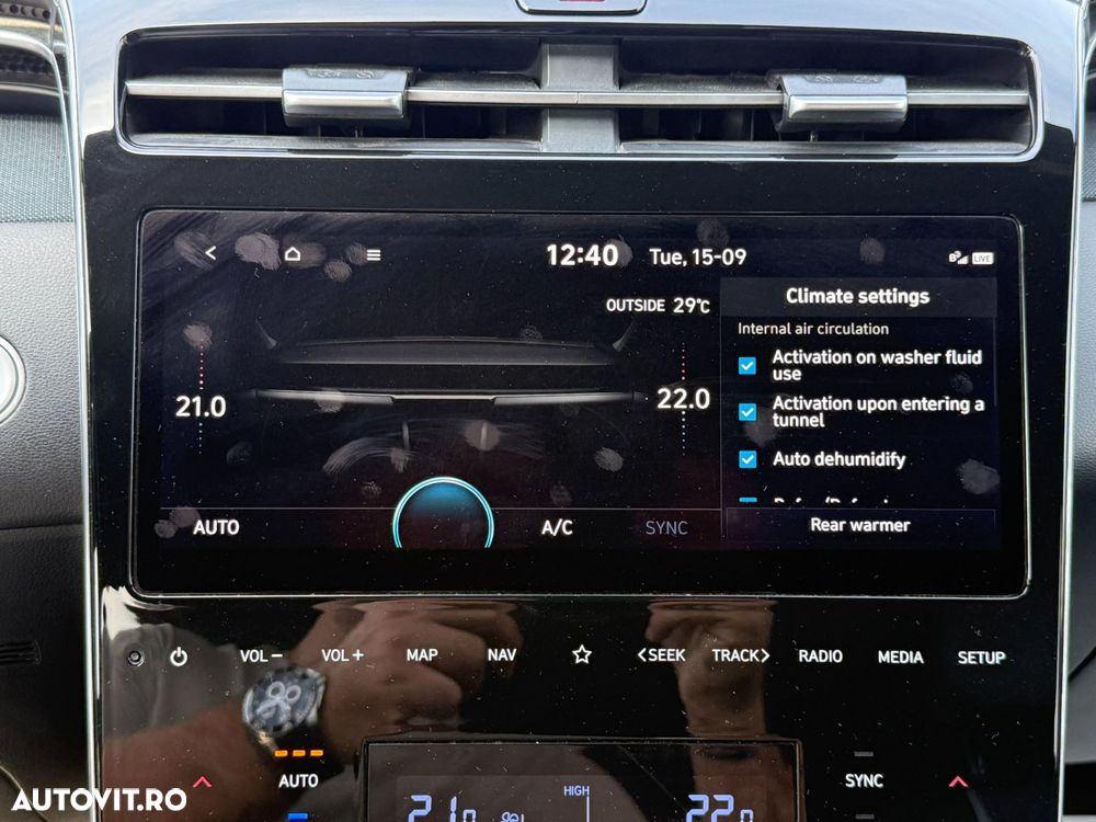 Hyundai Tucson 1.6 l 215 CP 4WD 6AT HEV Luxury - 14