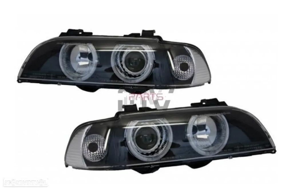 Faróis Bmw Série 5 E39 (1995 a 2004) Look Xenon