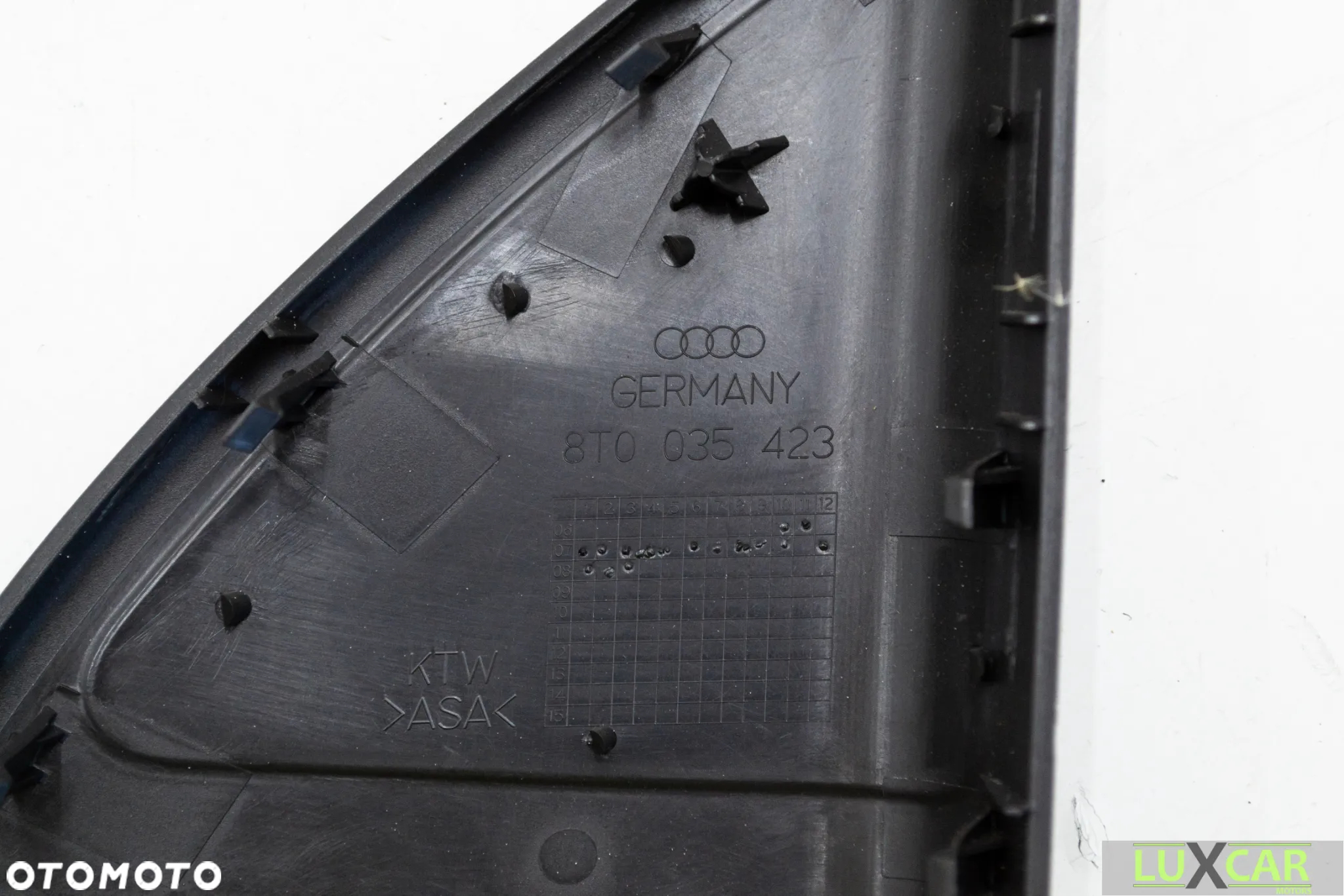 AUDI A5 8T OSŁONA GŁOŚNIK PRAWY LEWY PRZÓD TWEETER 8T0035424 8T0035423 - 6
