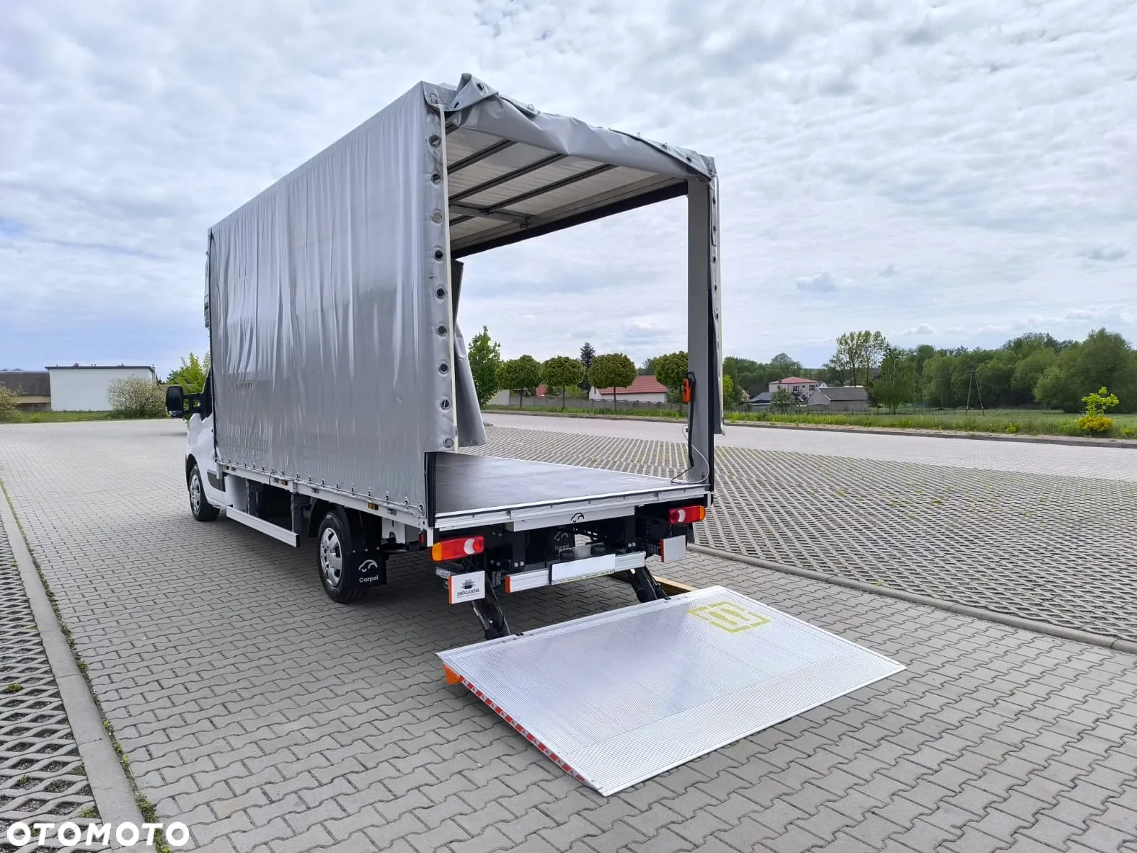 Renault Master Sypialnia WINDA 750kg, 9 Palet, Firana + Reg. Wysokość! - 14