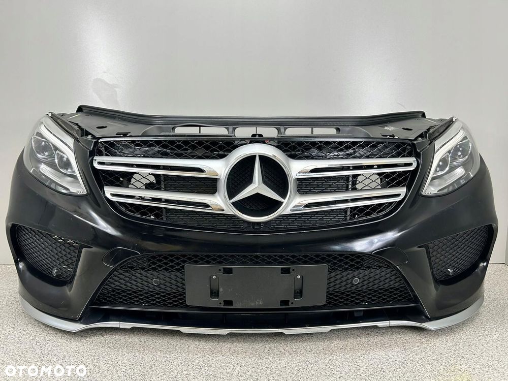 MERCEDES GLE W166 X166 AMG ZDERZAK PRZÓD PRZEDNI INSTALACJA PDC GRILL - 1