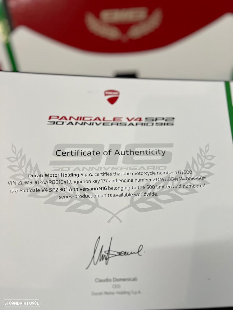 Ducati Panigale V4 SP2 - 30º Anniversário 916 - 7