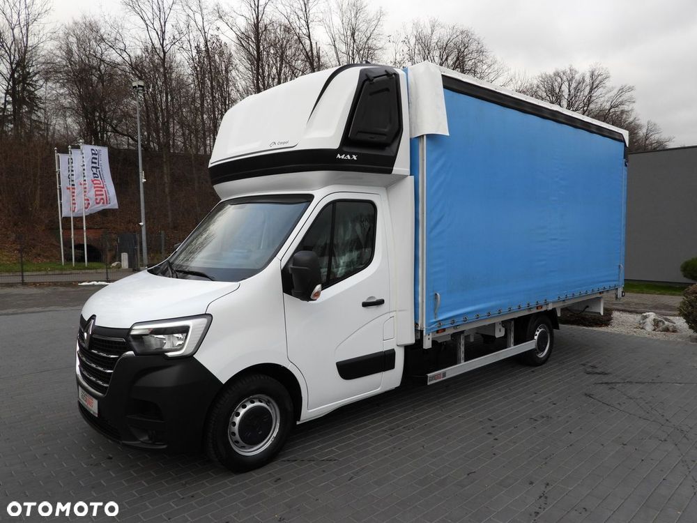 Renault MASTER PLANDEKA 10 PALET TEMPOMAT NAWIGACJA LEDY PNEUMATYKA KLIMATYZACJA  165KM - 7