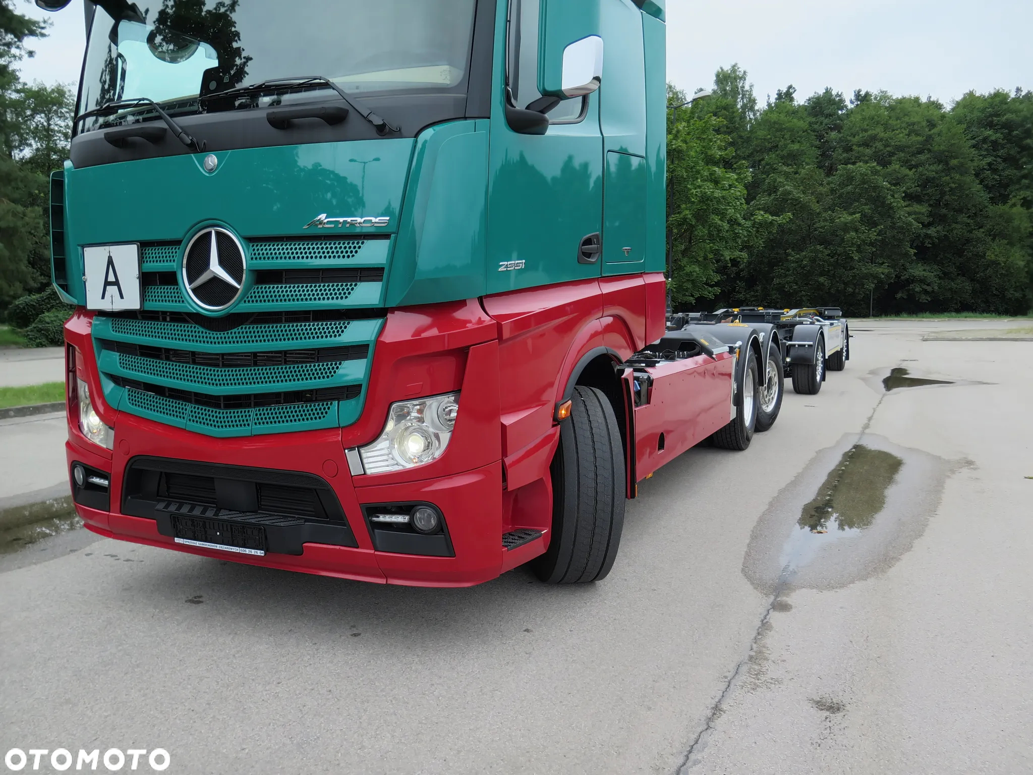 Mercedes-Benz ACTROS 2551, 6x2, HAKOWIEC MEILLER RK 20.65 - 5