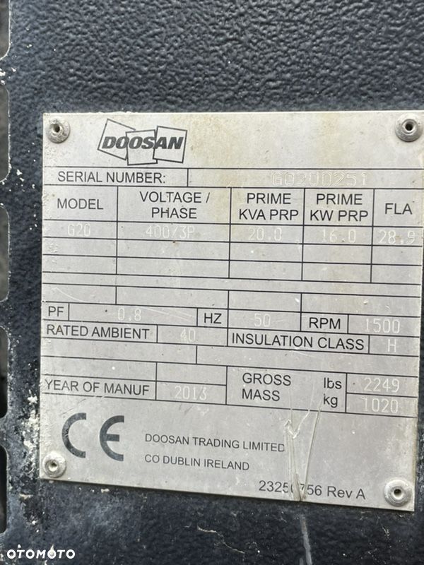 Doosan Ingresol G20 - 3