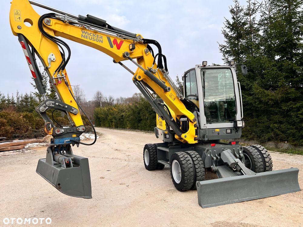 Wacker Neuson EW65 Koparka Kołowa 7 TON Pług Ramię Long 3 Łamane KLIMA,MS03 HYDRAULICZNE - 28
