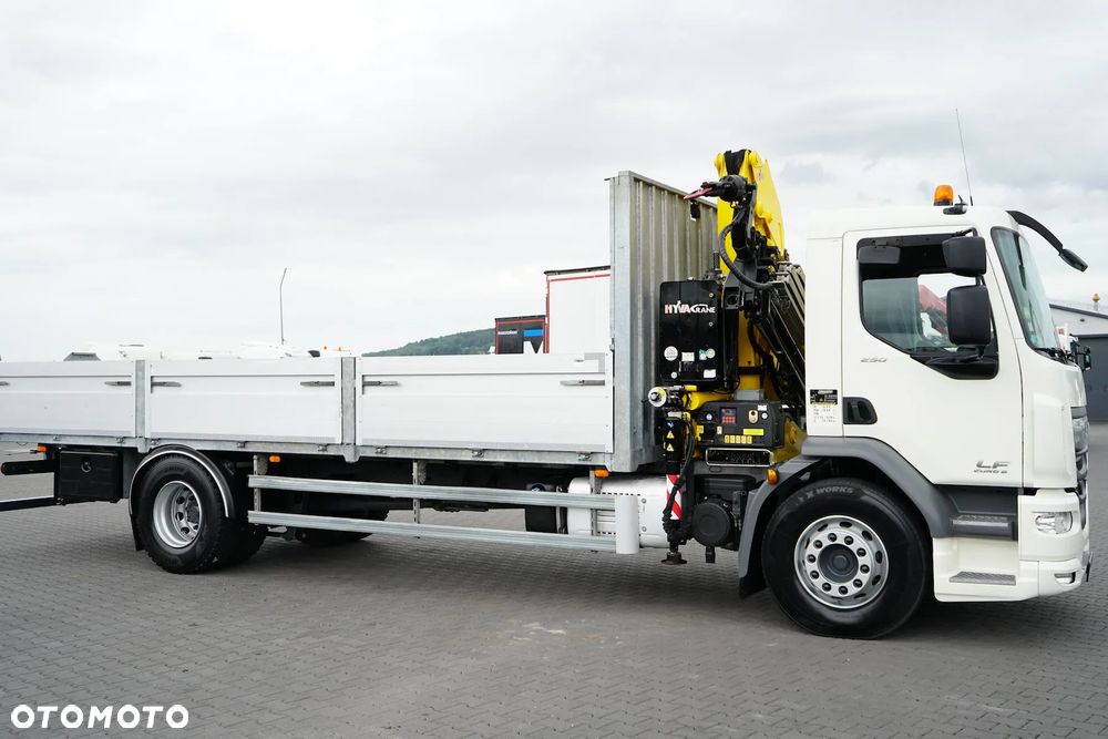 DAF LF / 250 / SKRZYNIOWY + HDS / HYVA HB-150 / PILOT / ROTATOR - 30