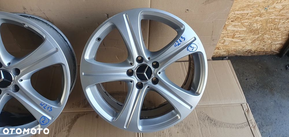 Alufelga felga aluminiowa 8J R18 ET43 5x112 Mercedes E-Klasa W213 Oryginał A2134011400 - 4
