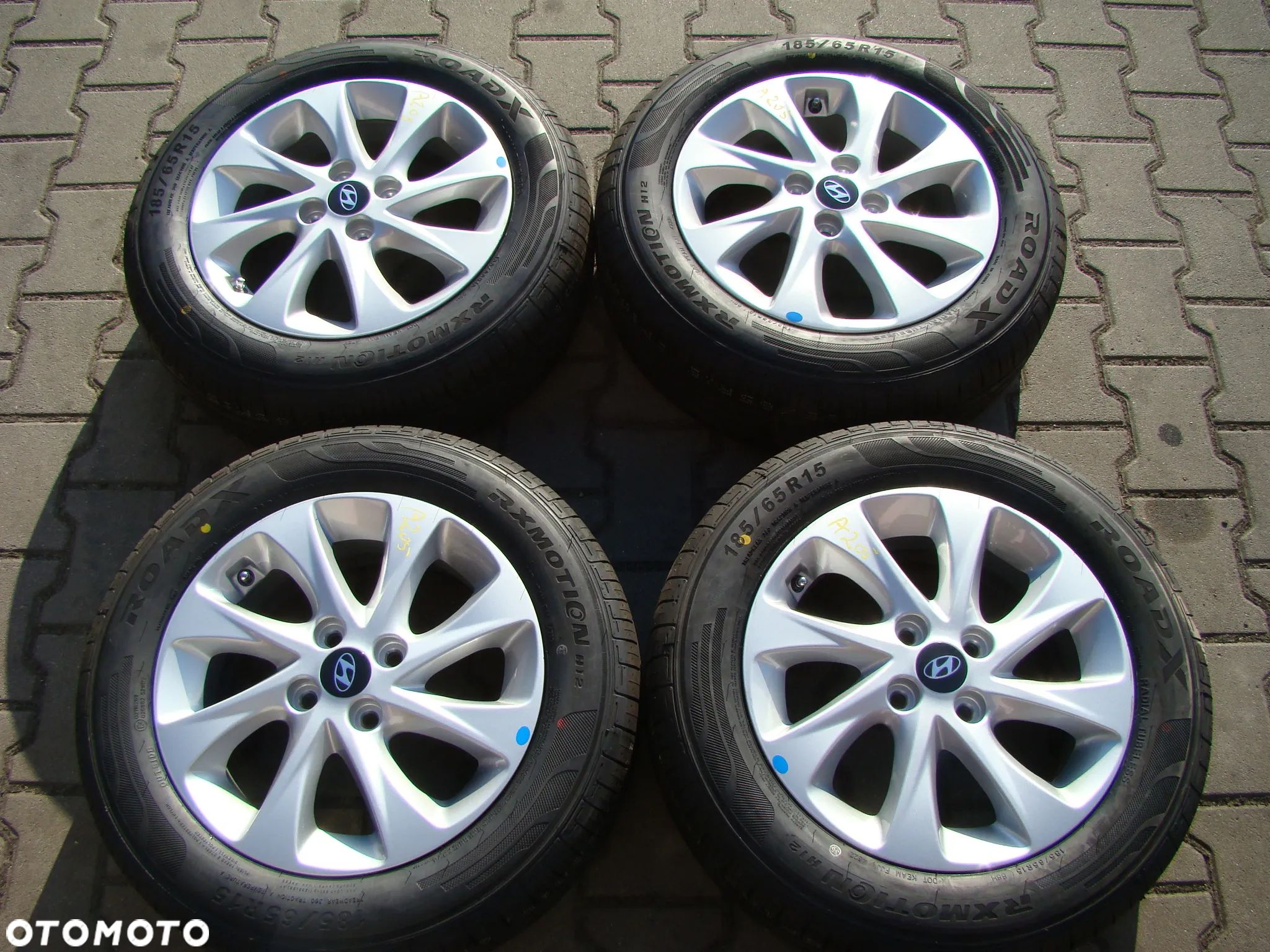 a205 4x100 Hyundai I20 Bayon 6Jx15 Lato niemontowane 185/65 R15 - 1