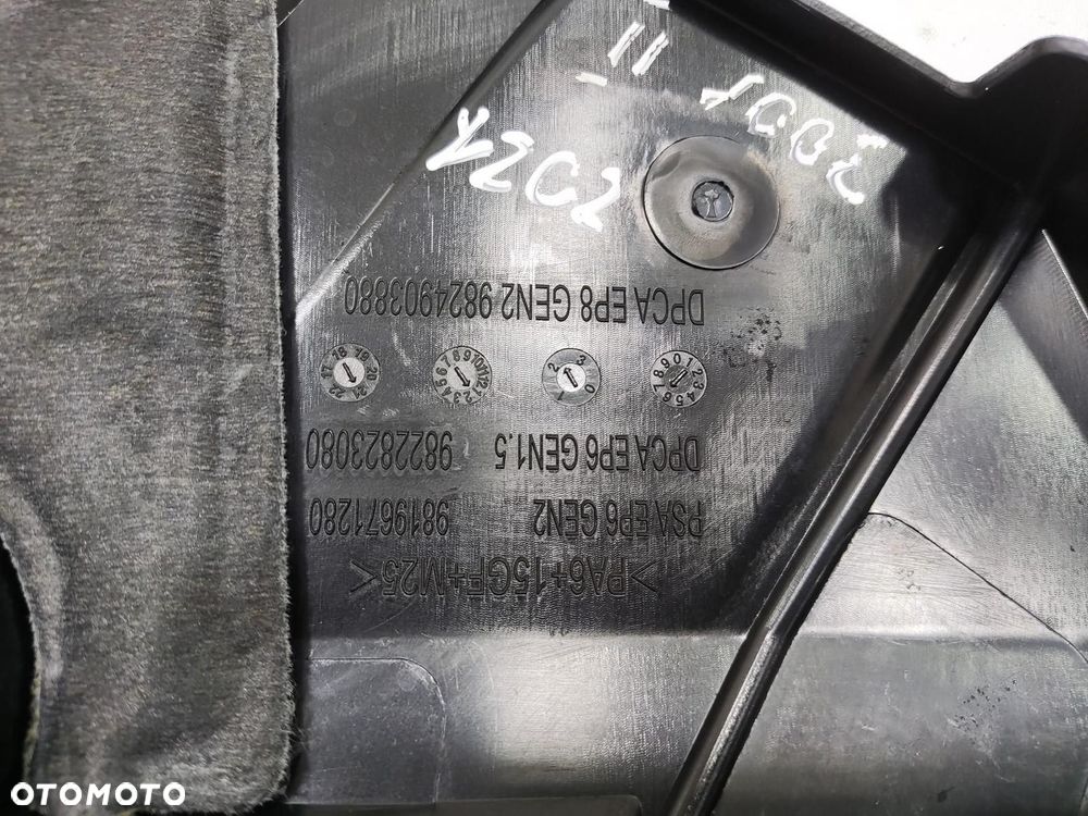 OSŁONA SILNIKA NA SILNIK GÓRNA PEUGEOT 3008 II LIFT 20- 1.6 THP 9824903880 - 6