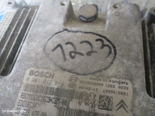 Centralina 9663943980 965061848000 CITROEN BERLINGO 2008 1.6Hdi - 8