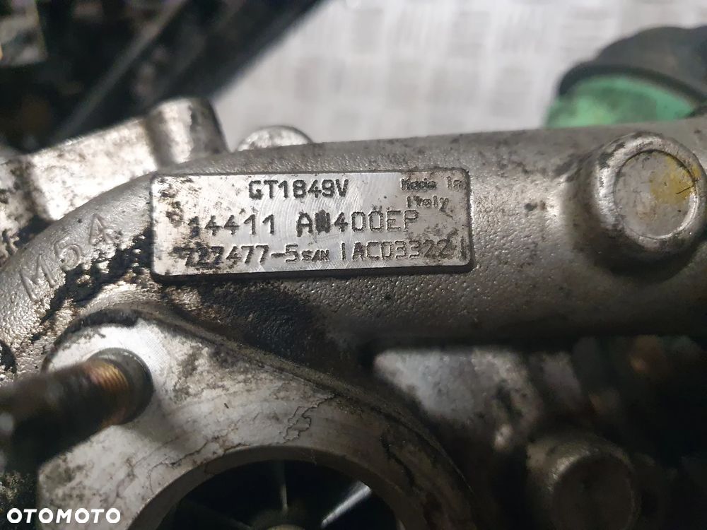 Turbosprężarka Nissan X-Trail 2.2 DCI  GT1849V  GWARANCJA! - 3