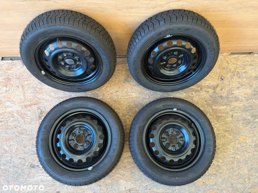 Felgi koła stalowe opony zimowe 4x100 4,5Jx14 ET39 155/65R14 - 2