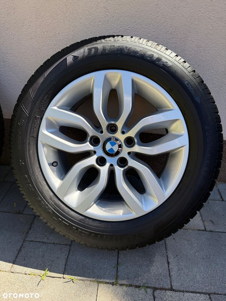 ORYGINALNE KOŁA BMW 17" + opony zimowe dunlop winter sport 3D 225/60 R17 – STAN IDEALNY - 2