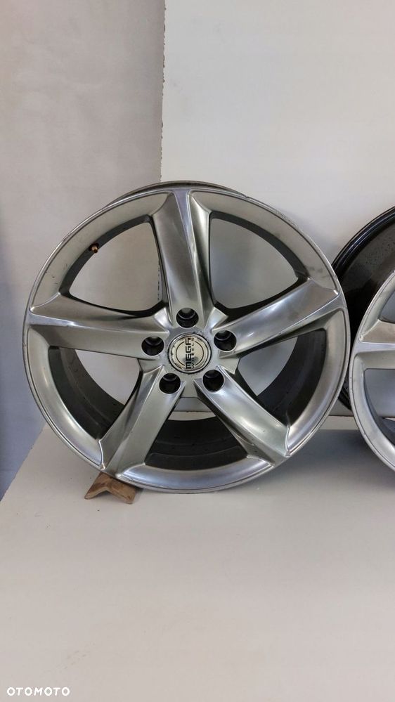 4× felga aluminiowa mega wheels tigera silver 7.5" x 17" 5x112 et 36 - 5