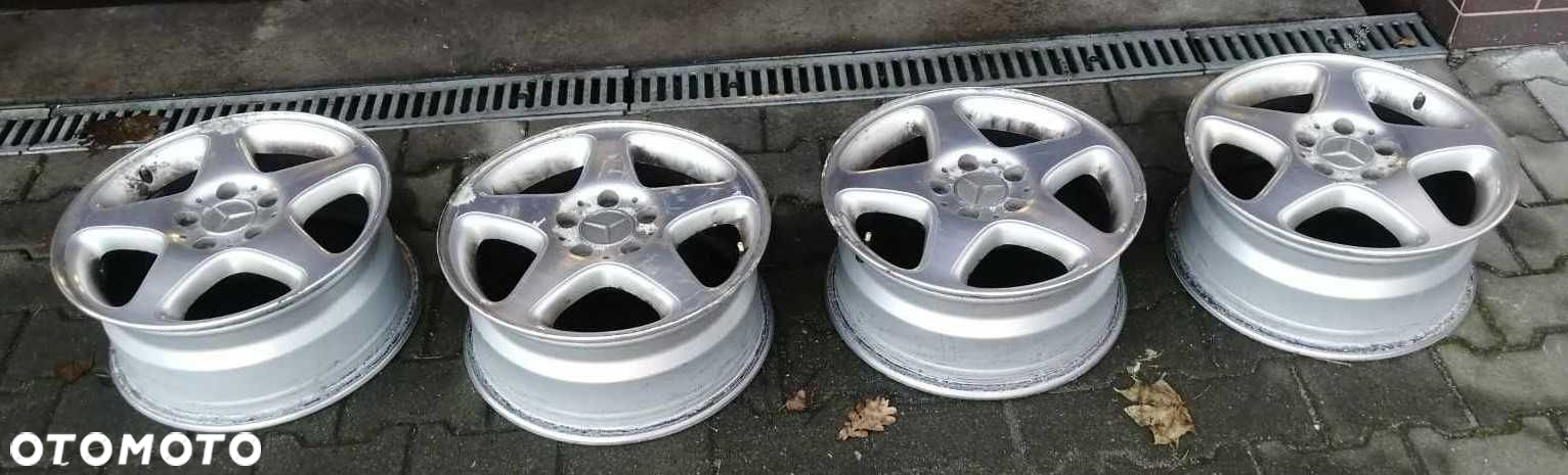 Felgi Mercedes 16 cali aluminiowe rozstaw 5x112 oryginał komplet - 4
