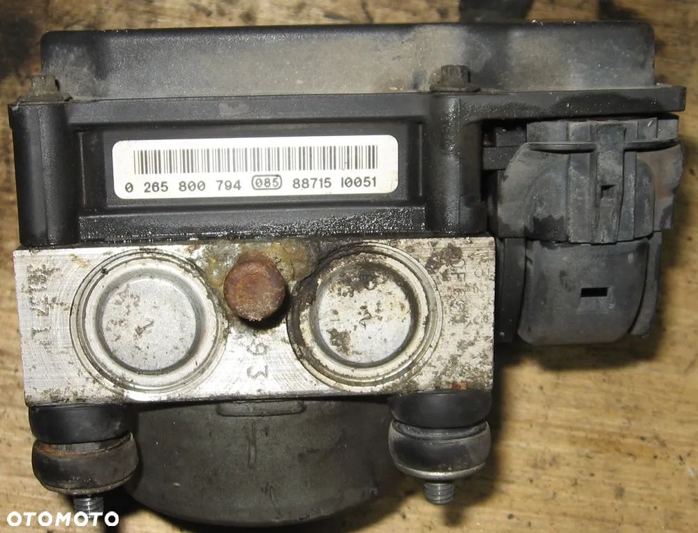 FIAT PANDA II GRANDE PUNTO ABS sterownik 0265232267 0265800794 - 3