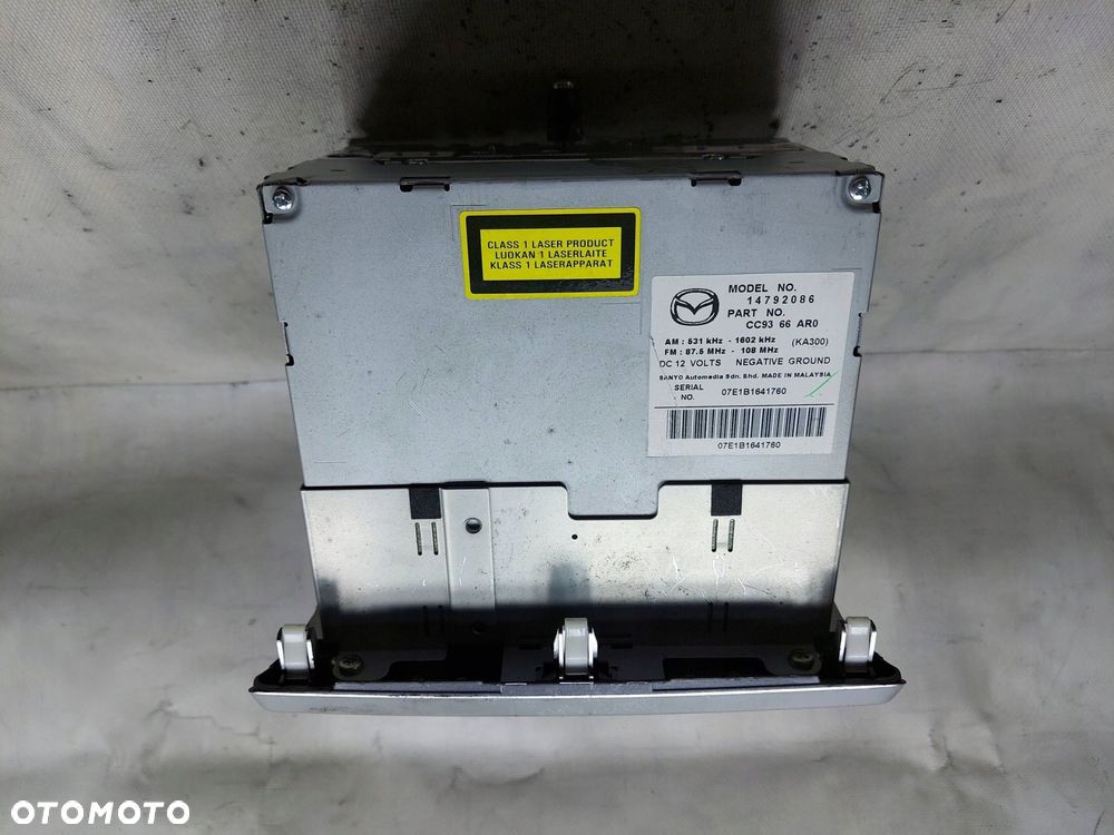Mazda 5 2007 Panel / Radioodtwarzacz Cd/Dvd/Gps - 4