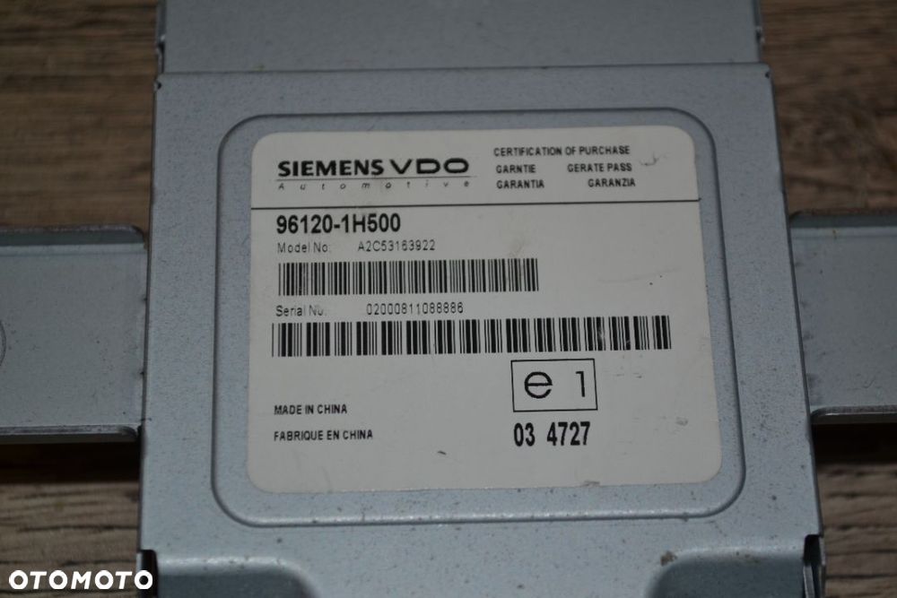 KIA STEROWNIK MODUŁ USB 96120-1H500 - 2