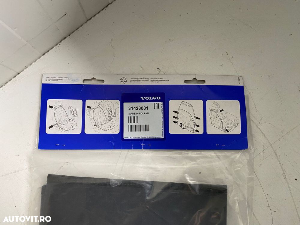 Husa scaun protectie scaun copii organizator VOLVO 31428081 - 3