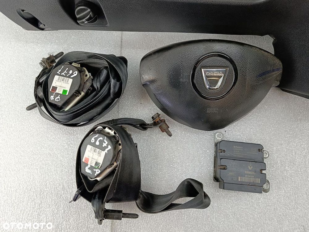DESKA ROZDZIELCZA  PODUSZKI SENSOR  DACIA LOGAN II 985102122R A2C85839702 - 2