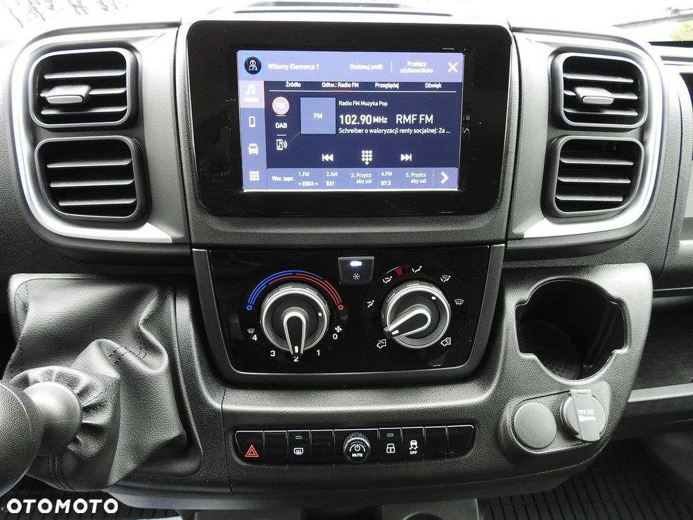 Fiat DUCATO NOWY PLANDEKA 10 PALET WEBASTO KLIMATYZACJA TEMPOMAT LEDY ASO  180KM - 37