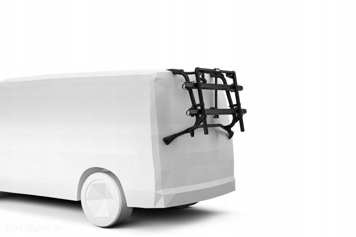 VW T6  Uchwyt rowerowy Thule WanderWay 2 na tylną klapę do 2 rowerów czarny - 7