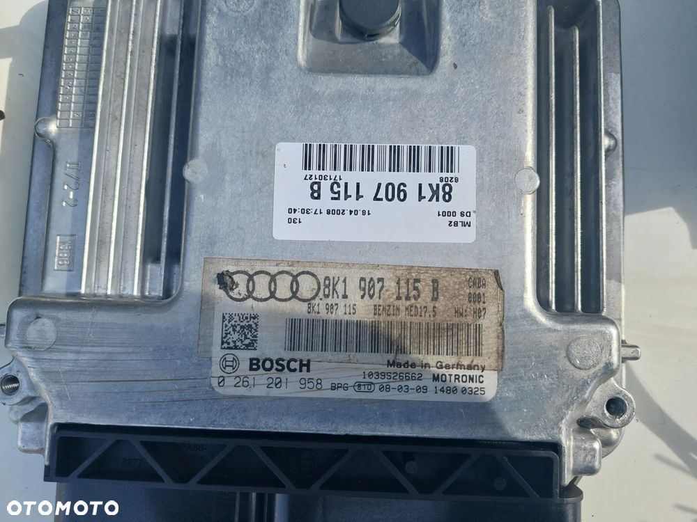 ZESTAW STARTOWY DO ODPALENIA AUDI A4 B8 1.8 TFSI 8P1907115B - 2