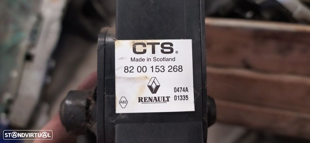 POTENCIOMETRO PEDAL RENAULT MEGANE II 2004 -8200153268 - 3
