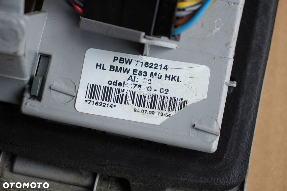 Lampa tył tylna PRAWA prawy tył w klapę BMW e83 x3 LCI 7162213 - 3