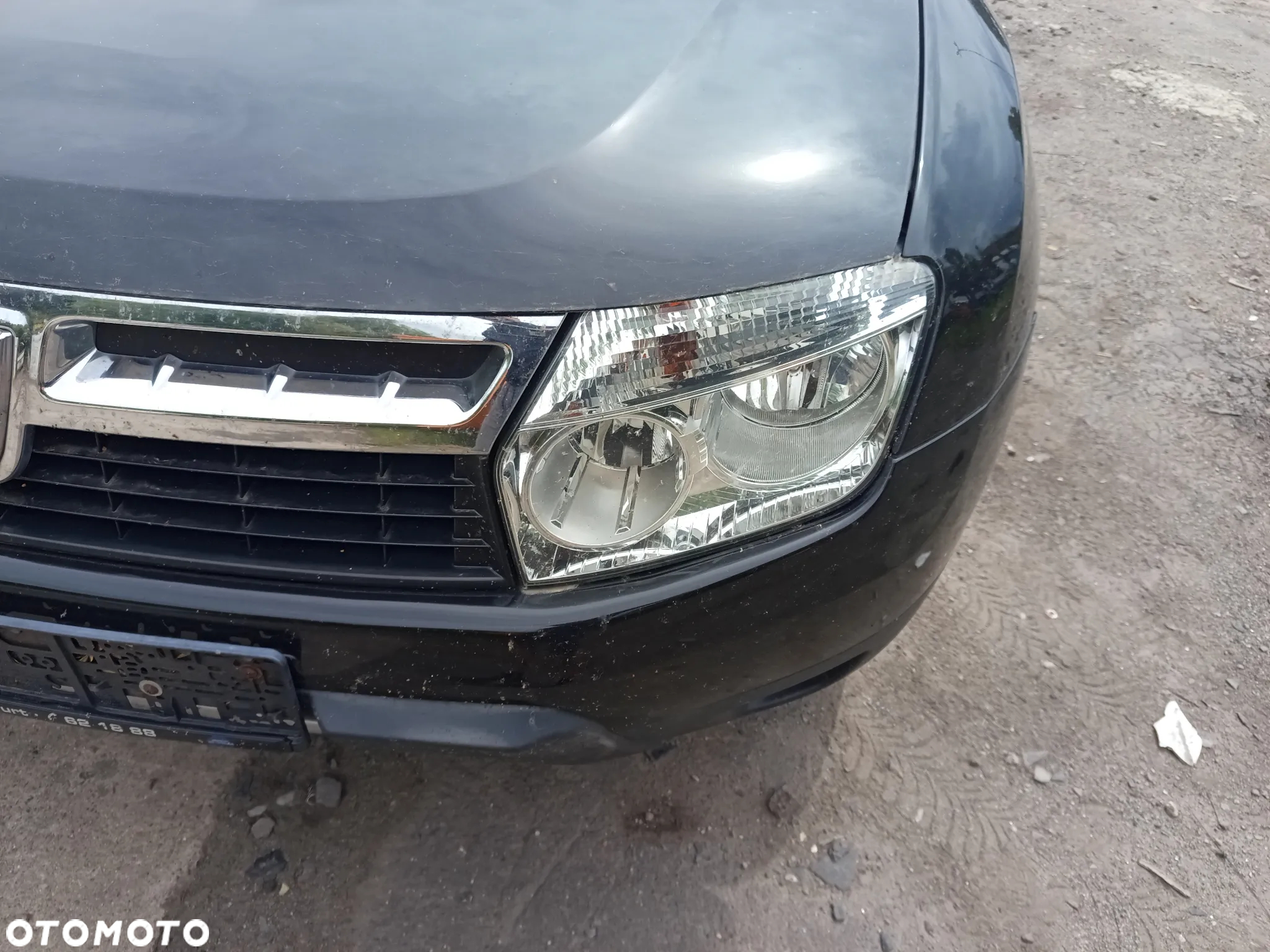 dacia duster 1 2010- NV676 maska zderzak błotnik lampa przód demontaz - 2