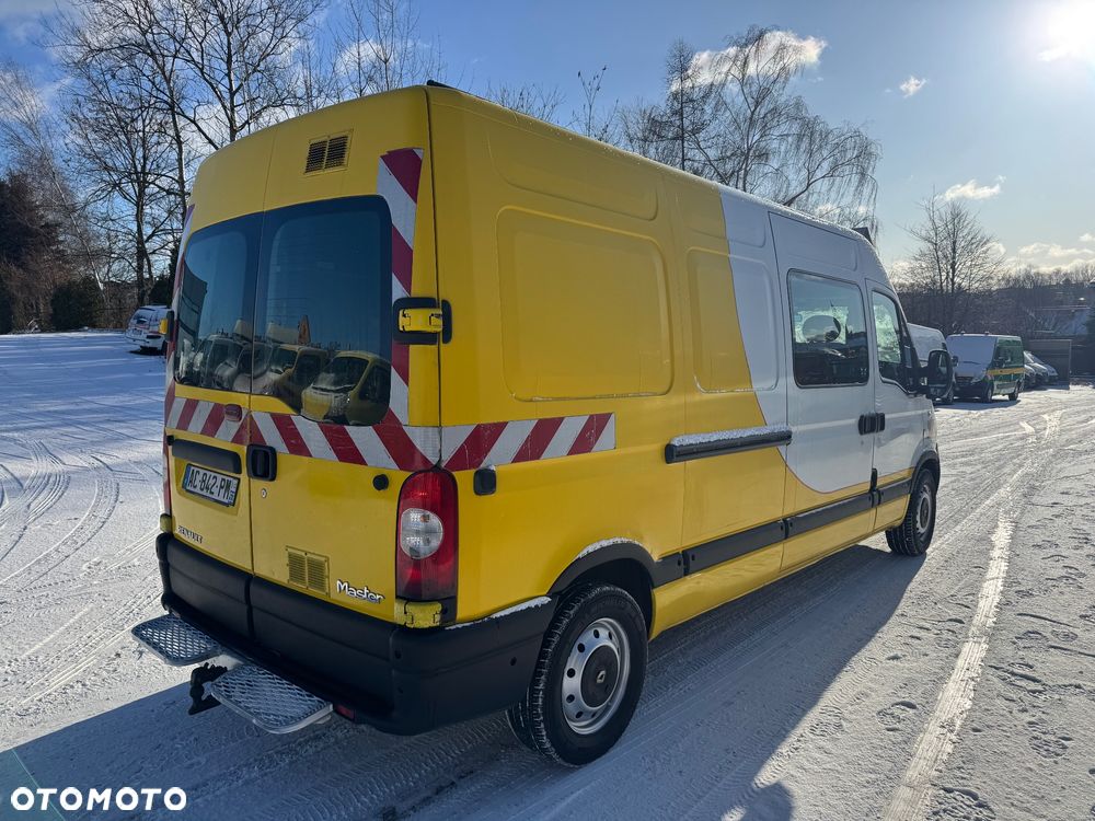 Renault Master 2009r. 7 Osoba Brygadówka L3H2 długi long - 8