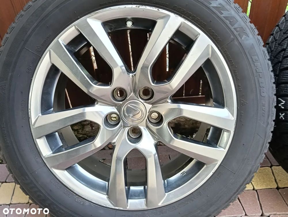 LEXUS NX 14-21r Koła Z Oponami Zimowymi 225/60 R18 BIRDGESTONE 17r - 2