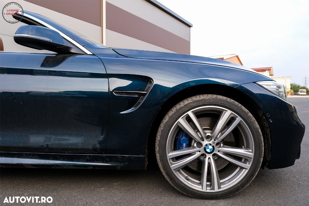 Aripi Laterale BMW 4 Series F32 F33 F36 (2013-02.2017) Ornament Negru M4 Design- livrare gratuita - 11