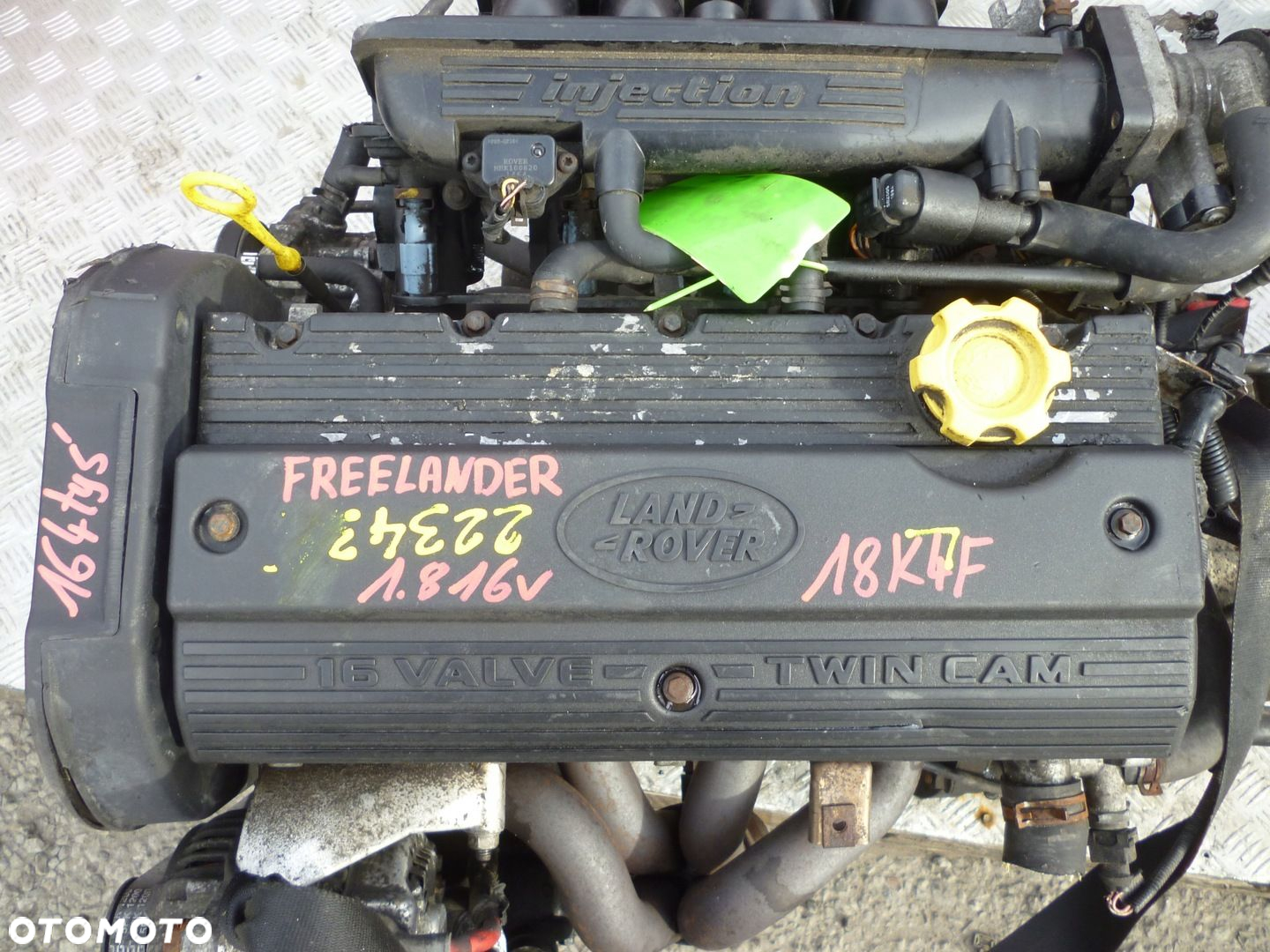 SILNIK LAND ROVER FREELANDER 1.8 16V 18K4F 164 TYS - 2