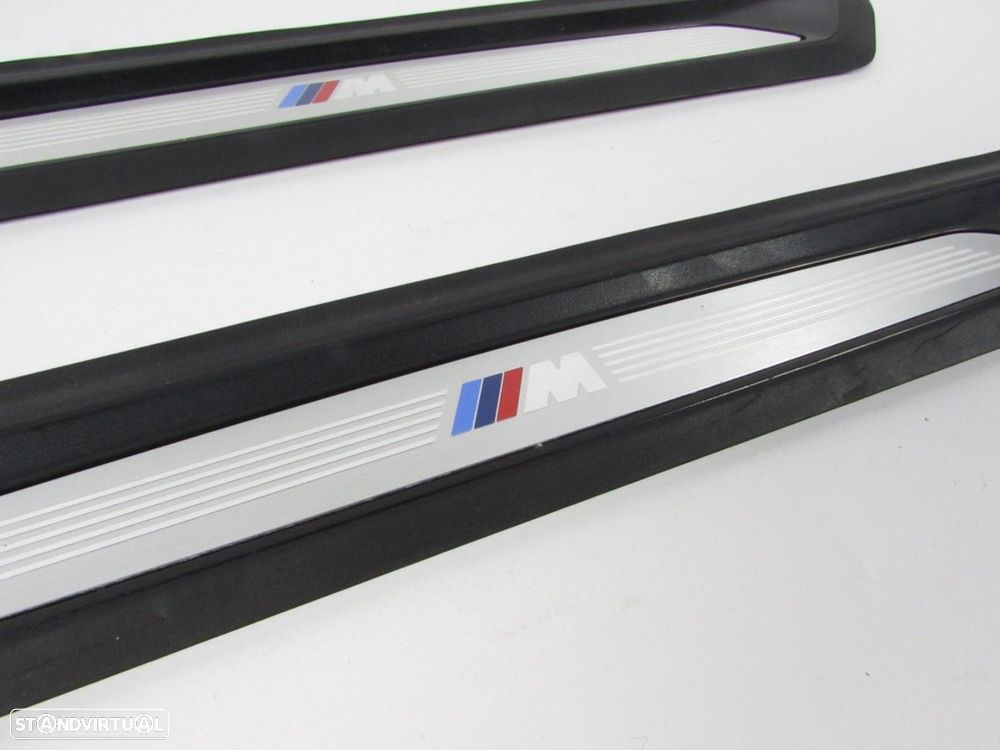 Conjunto de rodapés PACK M Frente Novo/ Original BMW 1 (F20)/BMW 3 (F30, F80)/BM... - 2