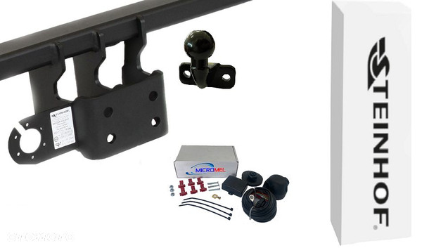 Hak Holowniczy+ WIĄZKA 7PIN do Ford Transit Furgon od 2014