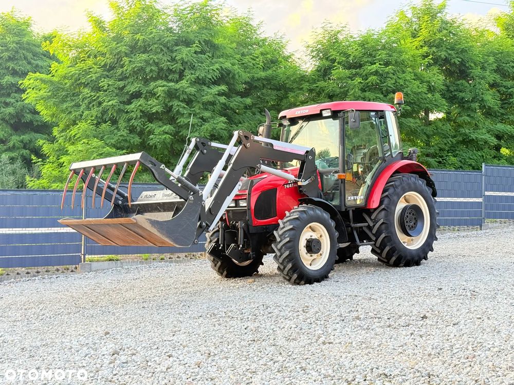 Zetor * Traktor Zetor 7441 Proxima * TUR Ładowacz Łyżka * TUZ * Wałek Wom * - 21