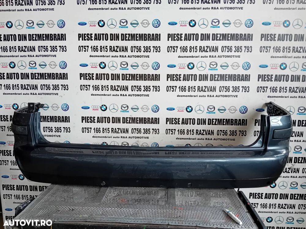 Bara Spate Vw Sharan 2001-2008 Cu Gauri Pentru Senzori LICHIDARE STOC - 1