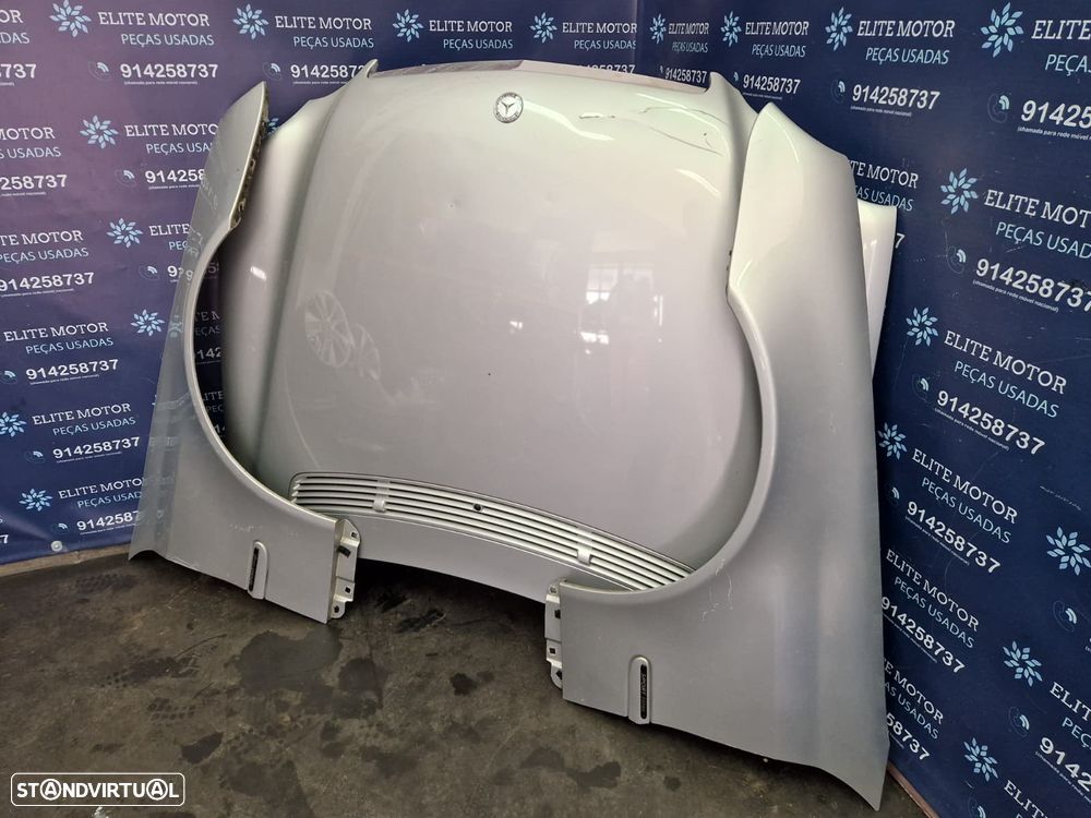 Frente completa usada MERCEDES CLASS C W203 SPORT COUPE AMG 220 CDI parachoques capot oticas guarda lamas reforço - 14