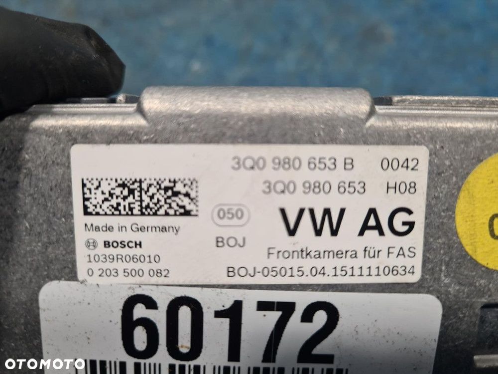VOLKSWAGEN PASSAT B8 KAMERA ASYSTENTA ZMIANY PASA 3Q0980653B LI7F CUAA - 8