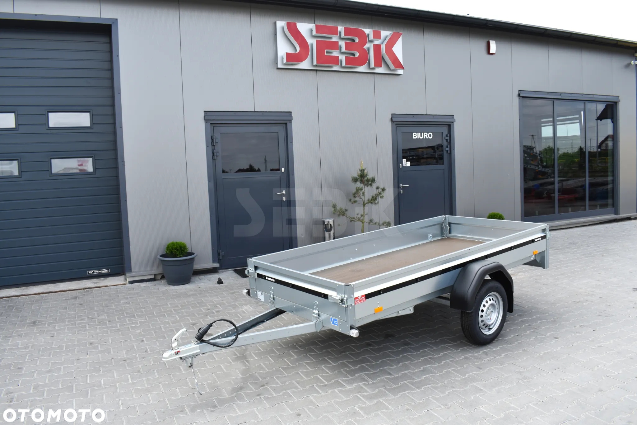 Brenderup 2270 S DMC od 600 do 750 kg. 270 x 128 cm. - Dostawa!! - 2