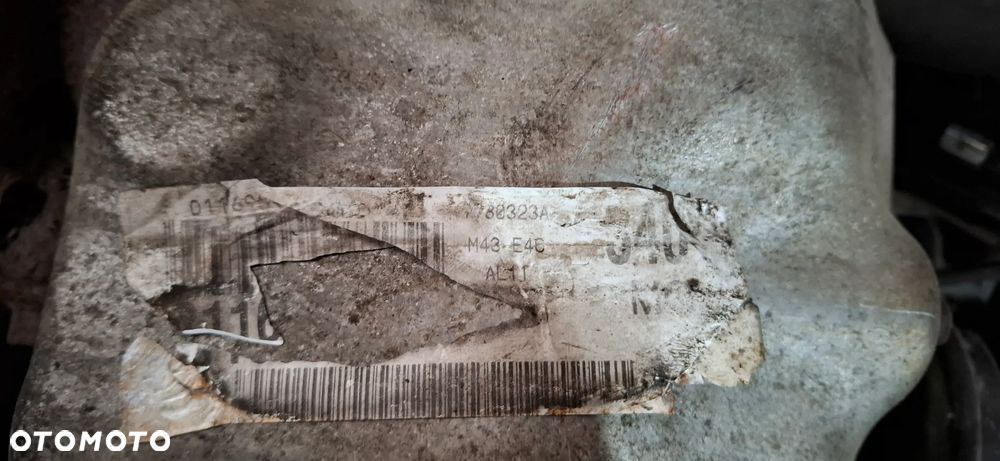 SILNIK SŁUPEK BMW E46 1.9B m43 - 7