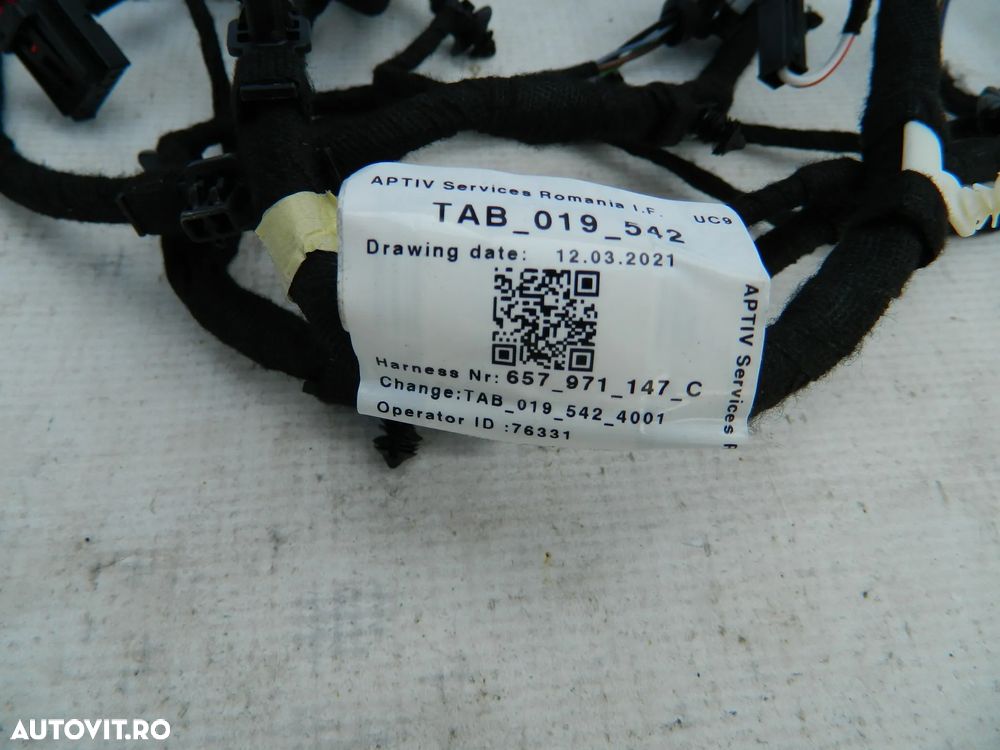 Instalatie senzori parcare PDC Skoda Scala cod 657971147C - 3